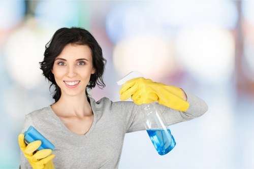 Cleaning brick and render facade surfaces in Brent
