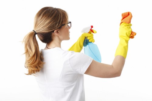 Careful cleaning of a patterned rug in Brent