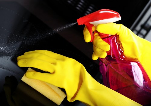 Local cleaning team handling post-renovation cleaning in a Brent apartment