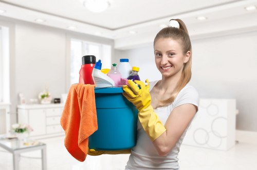 Commercial move in cleaning in Brent for an office or business space